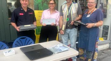 Tech Amnesty saves over a tonne of e-waste