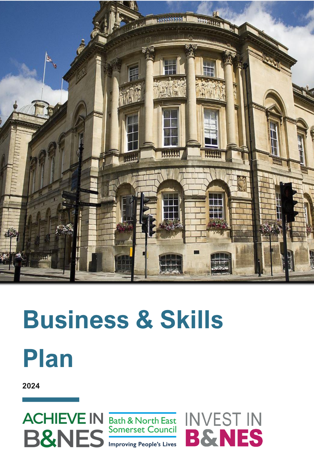 Bath & North East Somerset Business & Skills Plan Cover
